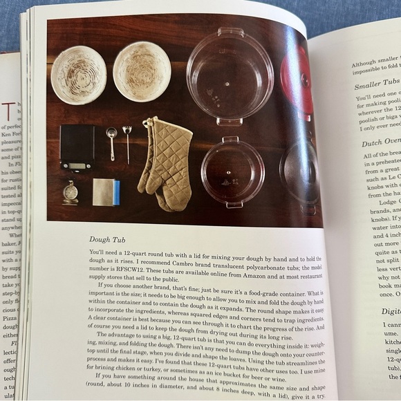 Flour, water, salt, yeast. Cooking artisan breads- by Ken Forkish. Hardcover - Picture 3 of 6